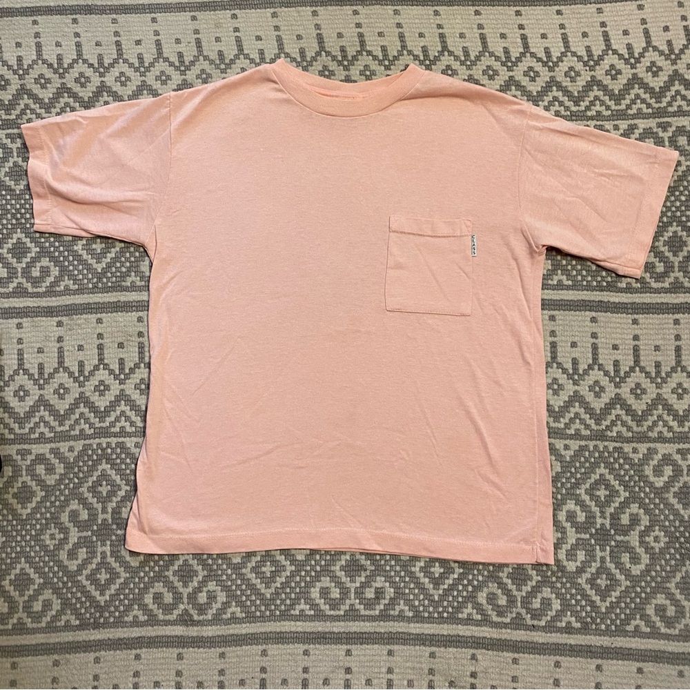 Light Pink Pocketed T-Shirt
